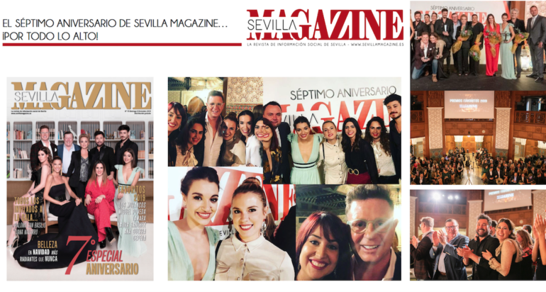 CLÍNICA VERKOMED PRESENTE EN EL SÉPTIMO ANIVERSARIO DE SEVILLA MAGAZINE